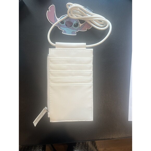 Disney Lilo and Stitch Printed Phone Case & Coin-Card Holder White/blue - Picture 2 of 5